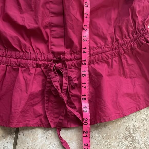 Ulla Johnson Mila Peplum Cotton Top in Rosebud - Picture 13 of 16